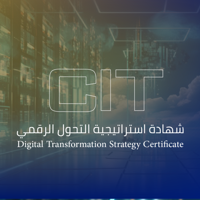 شهادة استراتيجية التحول الرقمي Digital Transformation Strategy